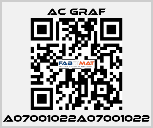 A07001022A07001022 AC GRAF