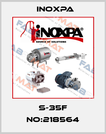 S-35F No:218564 Inoxpa