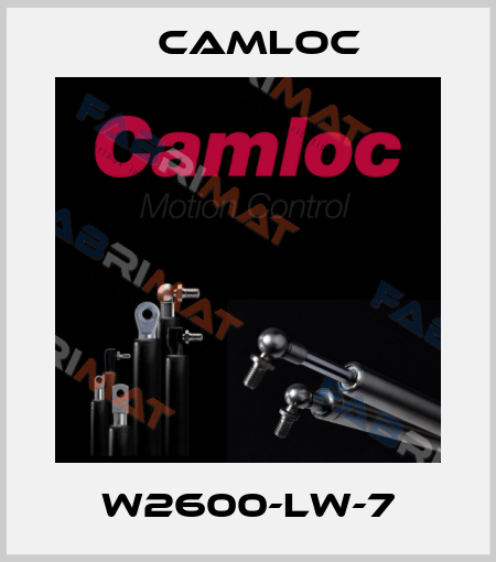 W2600-LW-7 Camloc