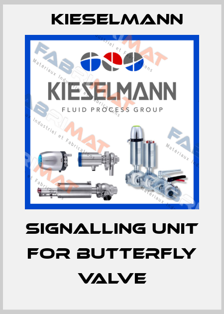 Signalling unit for butterfly valve Kieselmann