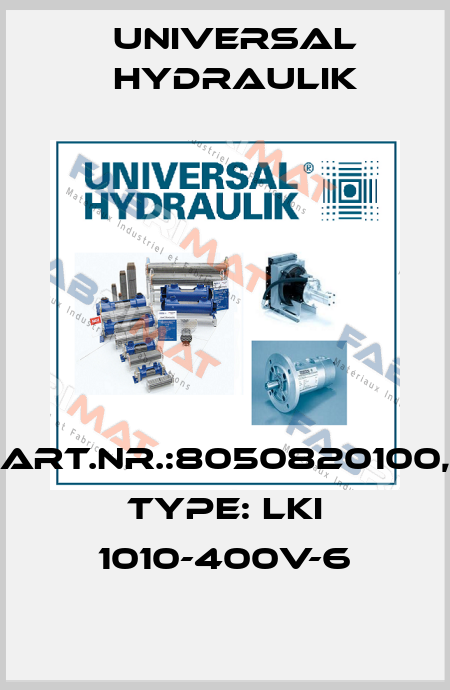 Art.Nr.:8050820100, Type: LKI 1010-400V-6 Universal Hydraulik