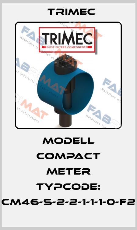 Modell COMPACT METER Typcode: CM46-S-2-2-1-1-1-0-F2 Trimec