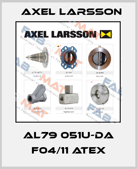 AL79 051U-DA F04/11 ATEX AXEL LARSSON