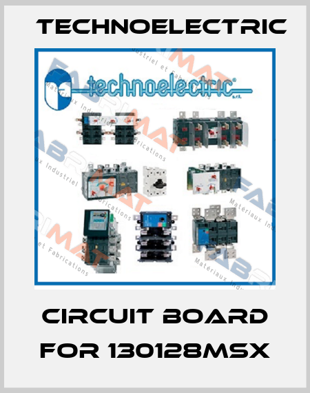 circuit board for 130128MSX Technoelectric