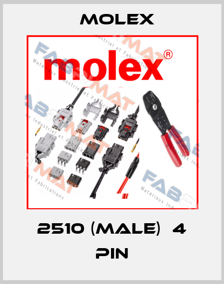2510 (male)  4 pin Molex
