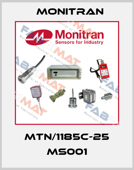MTN/1185C-25 MS001 Monitran