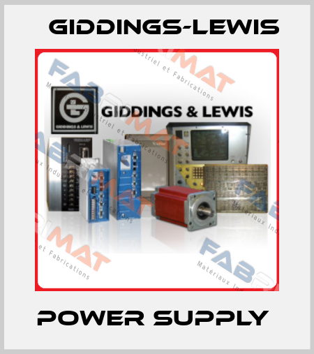POWER SUPPLY  Giddings-Lewis