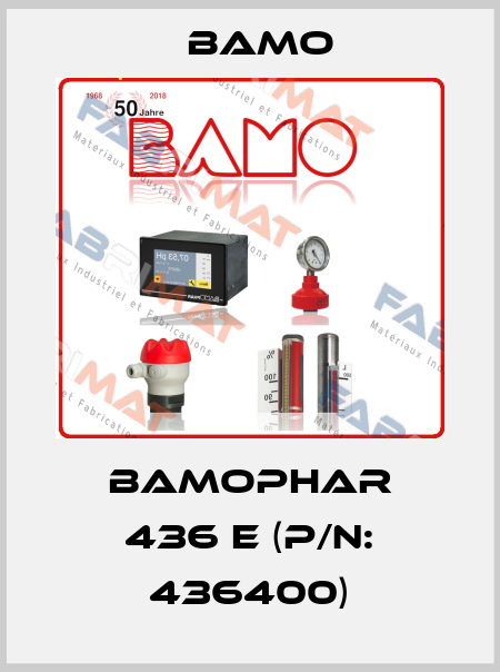 BAMOPHAR 436 E (P/N: 436400) Bamo