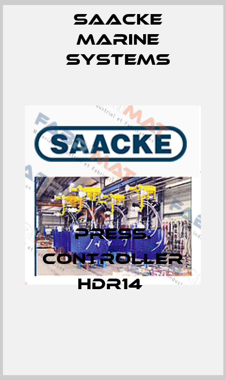 PRESS. CONTROLLER HDR14  Saacke Marine Systems