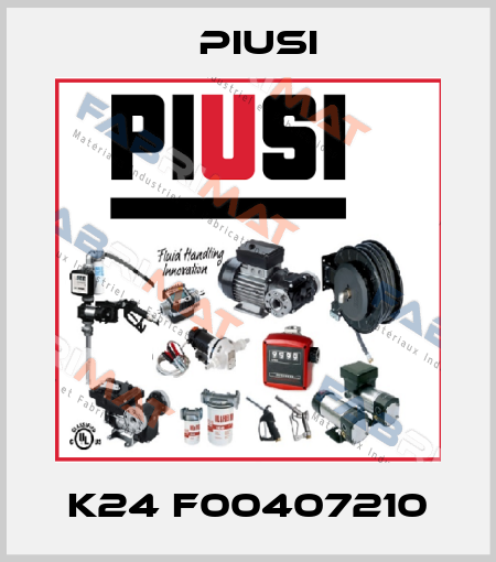 K24 F00407210 Piusi