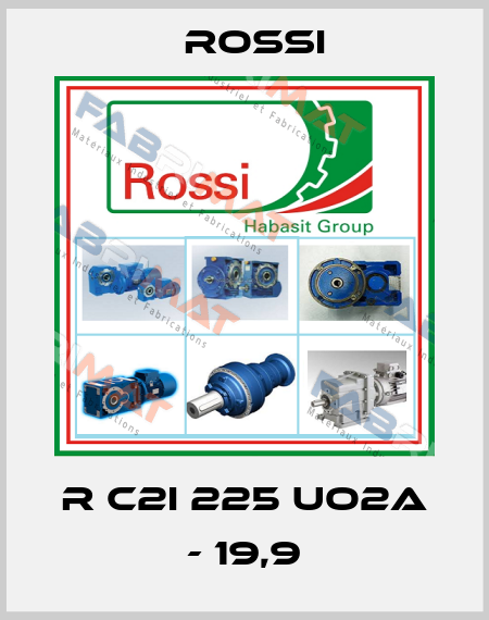 R C2I 225 UO2A - 19,9 Rossi