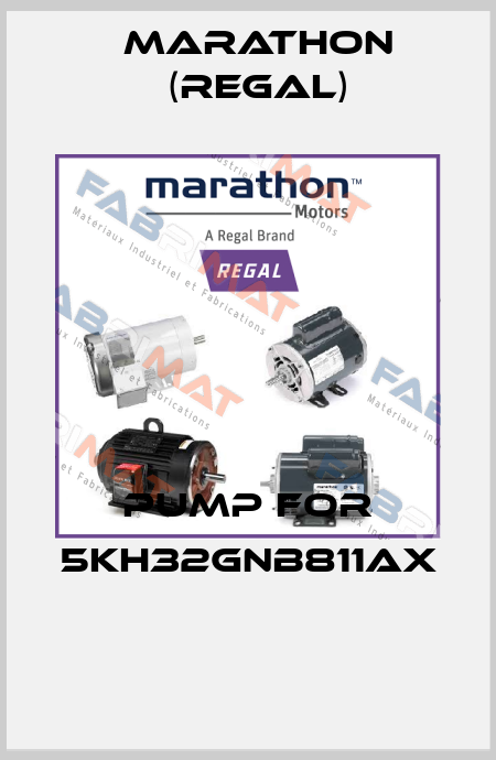 PUMP FOR 5KH32GNB811AX  Marathon (Regal)
