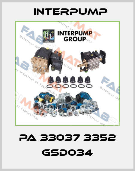 PA 33037 3352 GSD034 Interpump