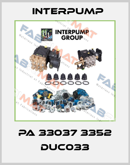 PA 33037 3352 DUC033 Interpump