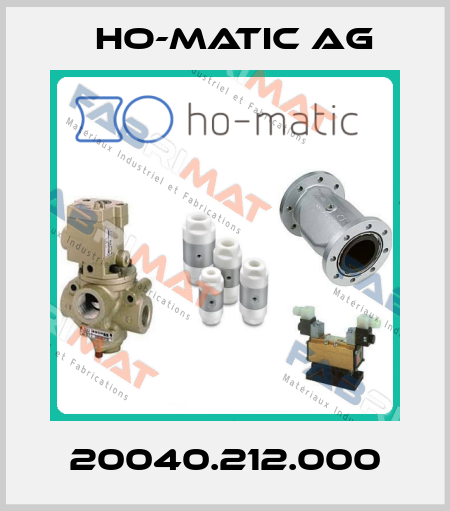 20040.212.000 Ho-Matic AG