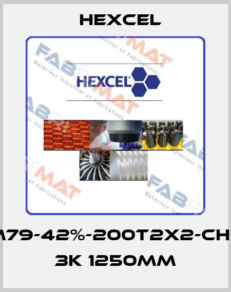 M79-42%-200T2X2-CHS 3K 1250MM Hexcel