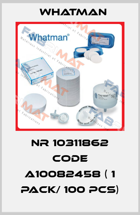 Nr 10311862 Code A10082458 ( 1 pack/ 100 pcs) Whatman