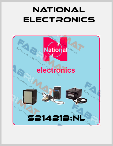 S21421B:NL NATIONAL ELECTRONICS