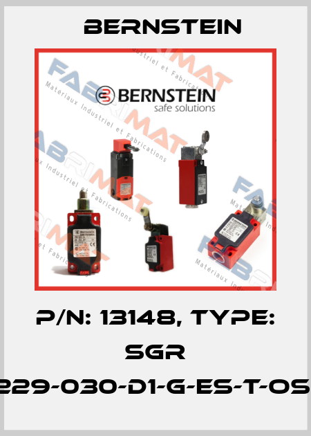 P/N: 13148, Type: SGR 15-229-030-D1-G-ES-T-OSE-5 Bernstein