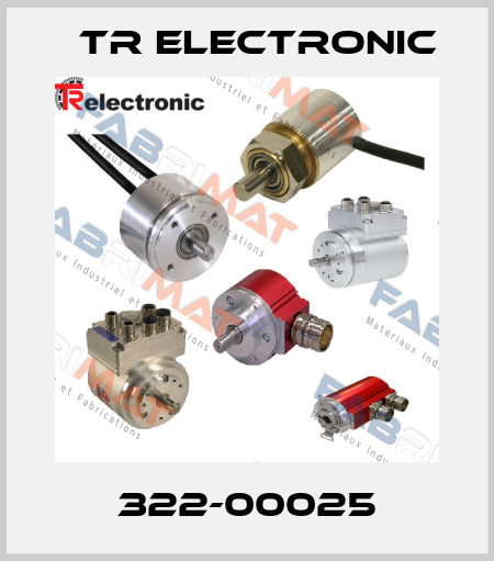 322-00025 TR Electronic