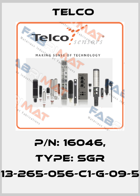 p/n: 16046, Type: SGR 13-265-056-C1-G-09-5 Telco