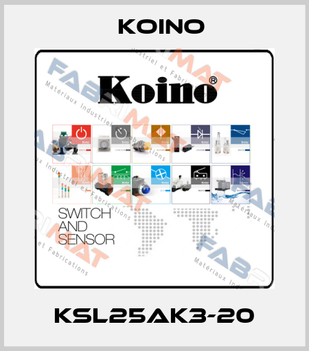 KSL25AK3-20 Koino
