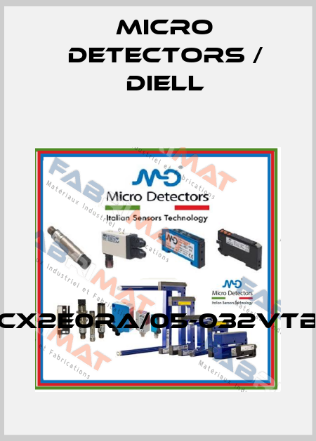 CX2E0RA/05-032VTB Micro Detectors / Diell