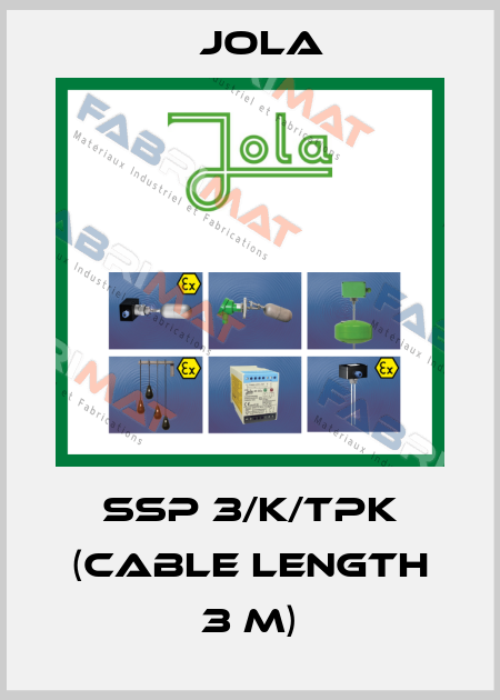SSP 3/K/TPK (cable length 3 m) Jola