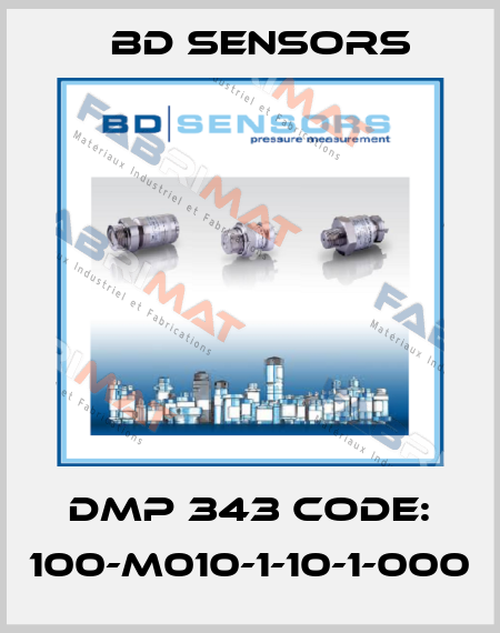 DMP 343 Code: 100-M010-1-10-1-000 Bd Sensors