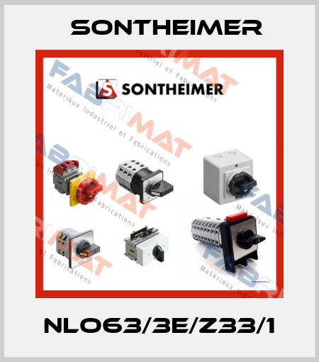 NLO63/3E/Z33/1 Sontheimer