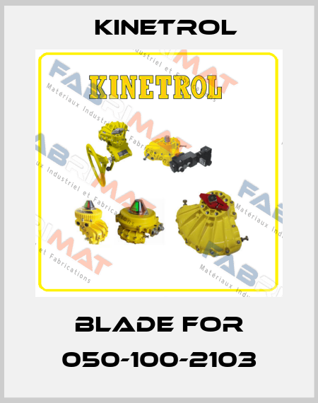 blade for 050-100-2103 Kinetrol
