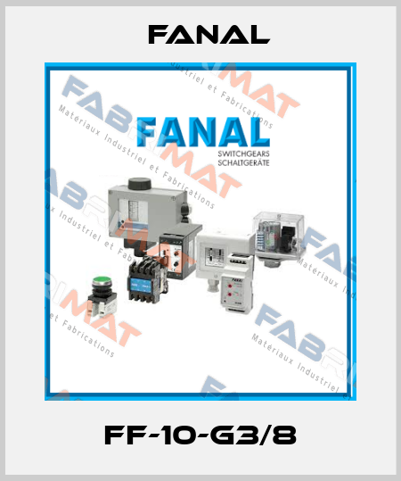 FF-10-G3/8 Fanal