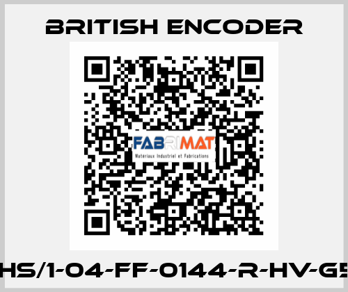 755HS/1-04-FF-0144-R-HV-G5-ST British Encoder