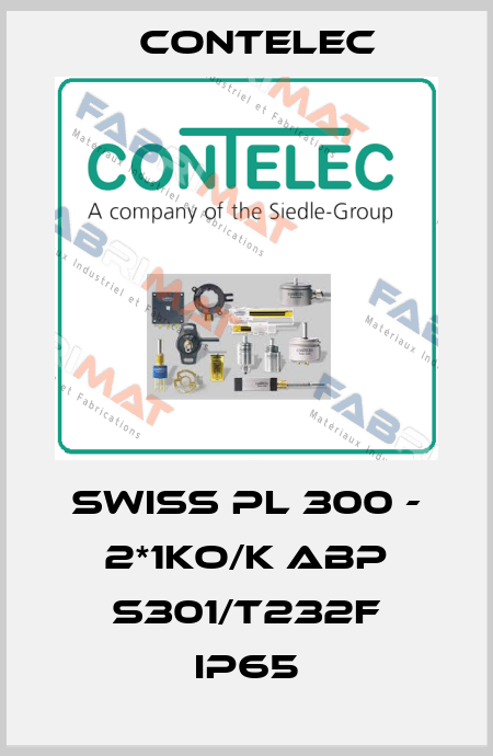 swiss PL 300 - 2*1KO/K ABP S301/T232F IP65 Contelec