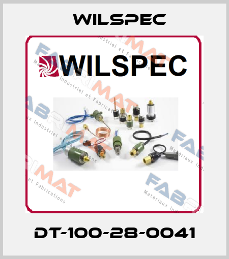DT-100-28-0041 Wilspec