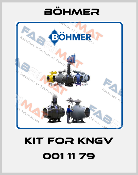 kit for KNGV 001 11 79 Böhmer