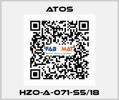 HZO-A-071-S5/18 Atos