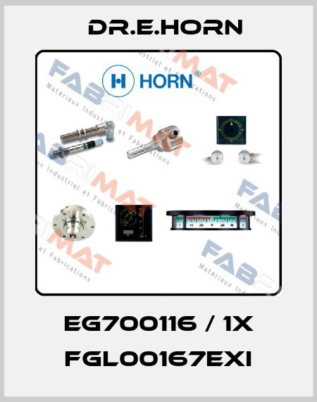 EG700116 / 1x FGL00167Exi Dr.E.Horn