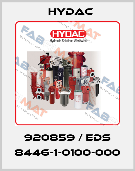 920859 / EDS 8446-1-0100-000 Hydac