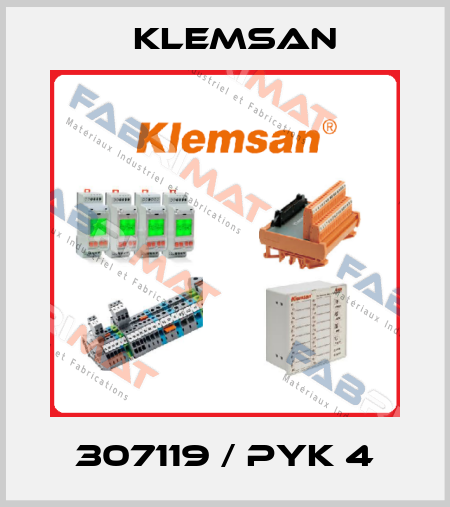 307119 / PYK 4 Klemsan