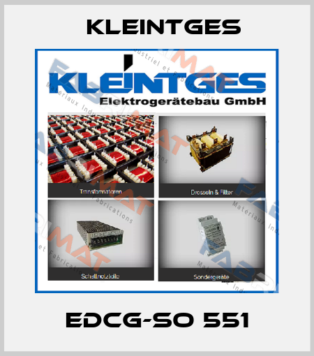 EDCG-SO 551 Kleintges