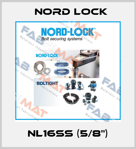 NL16ss (5/8") Nord Lock