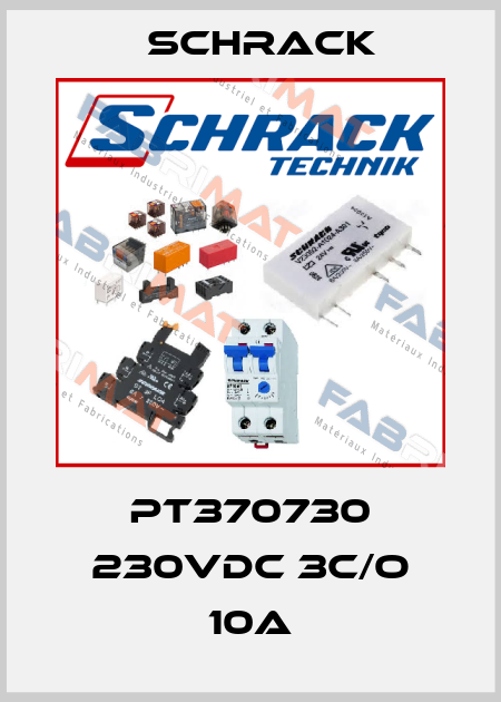 PT370730 230VDC 3C/O 10A Schrack