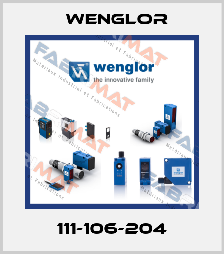 111-106-204 Wenglor