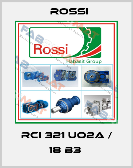 RCI 321 UO2A / 18 B3  Rossi