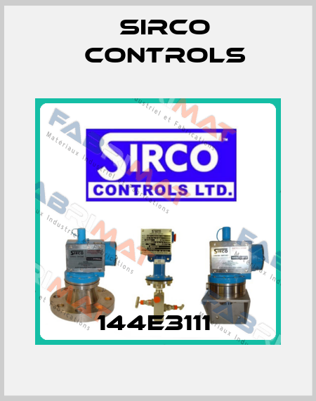144E3111  Sirco Controls