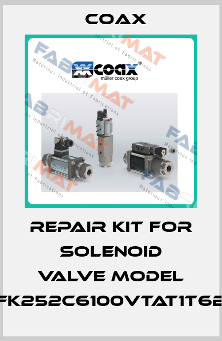 Repair kit for solenoid valve model FK252C6100VTAT1T6B Coax