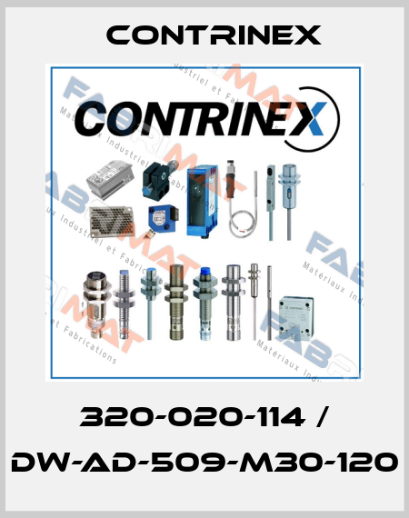 320-020-114 / DW-AD-509-M30-120 Contrinex