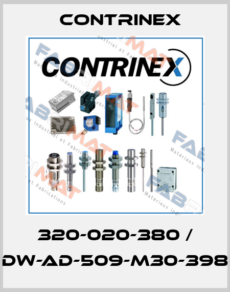 320-020-380 / DW-AD-509-M30-398 Contrinex
