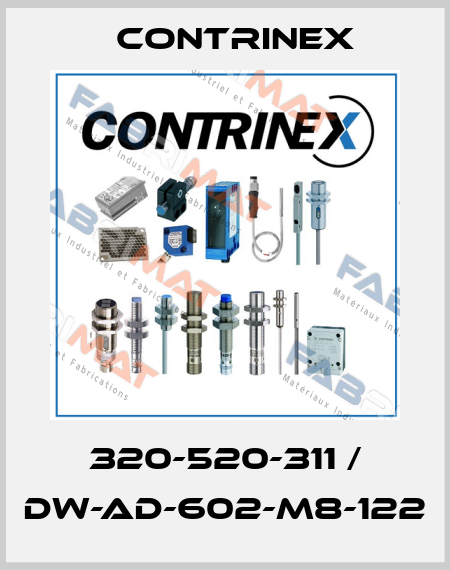 320-520-311 / DW-AD-602-M8-122 Contrinex